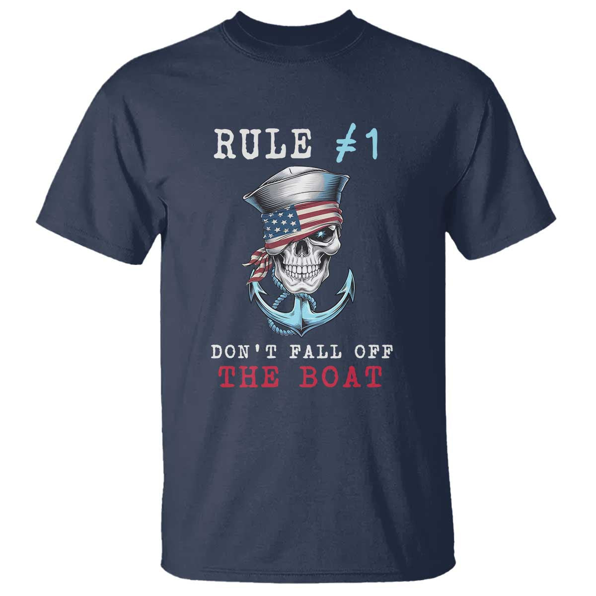 funny-pirate-rule-t-shirt-dont-fall-off-the-boat