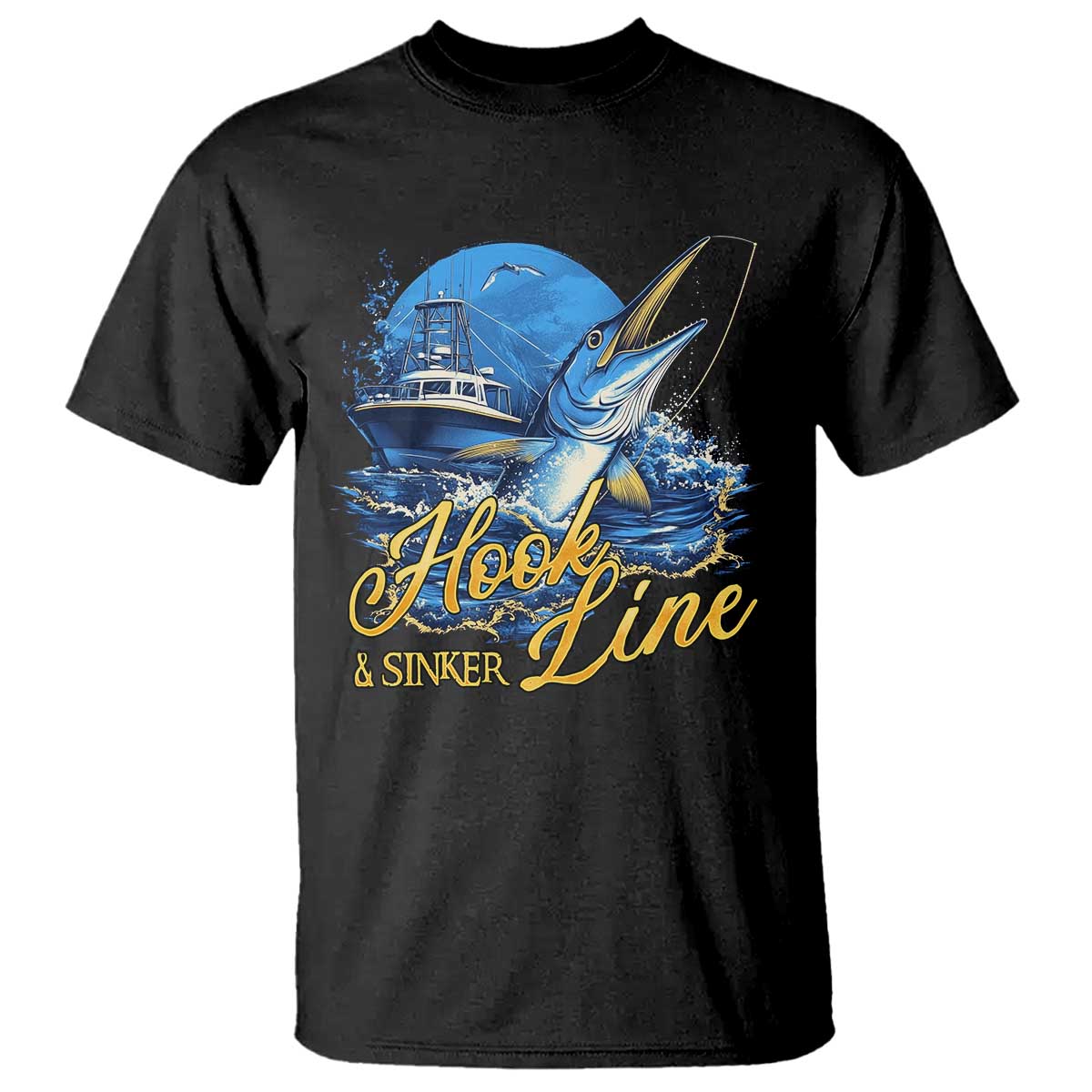 fishing-boat-t-shirt-hook-line-and-sinker