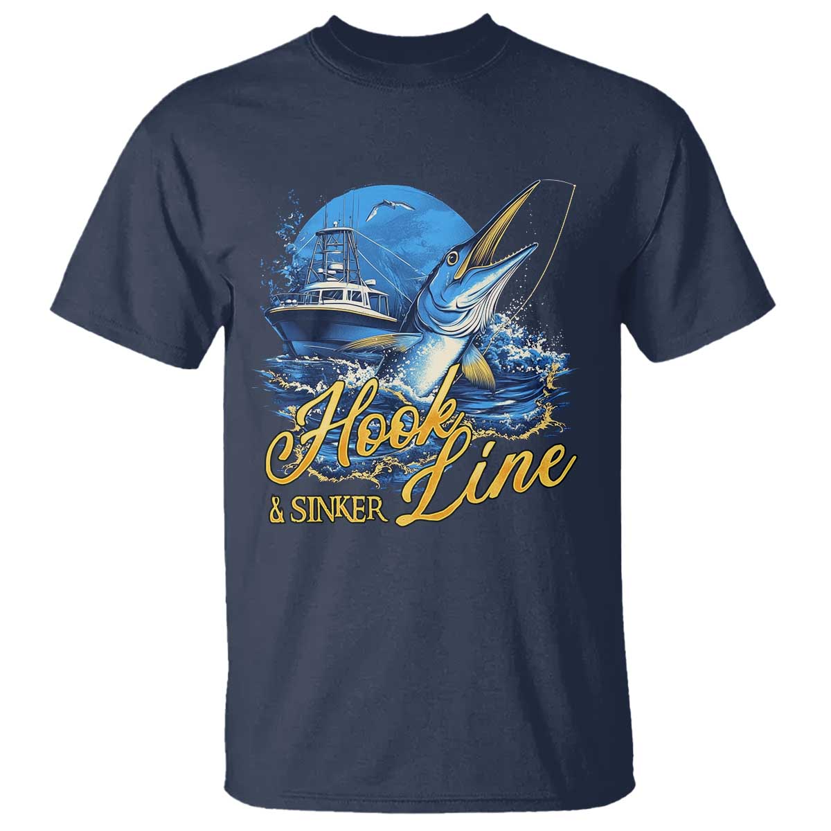 fishing-boat-t-shirt-hook-line-and-sinker