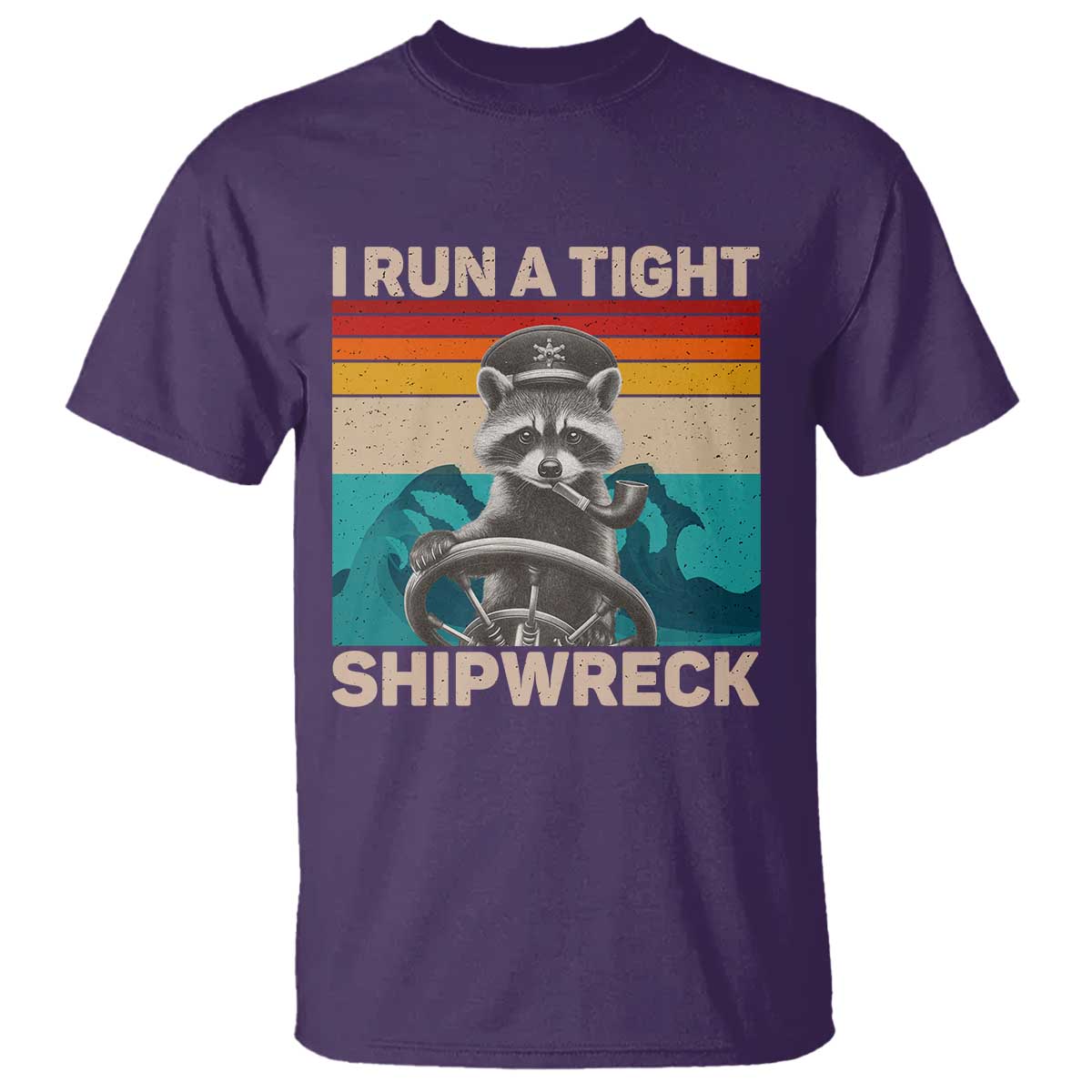 funny-raccoon-captain-t-shirt-i-run-a-tight-shipwreck