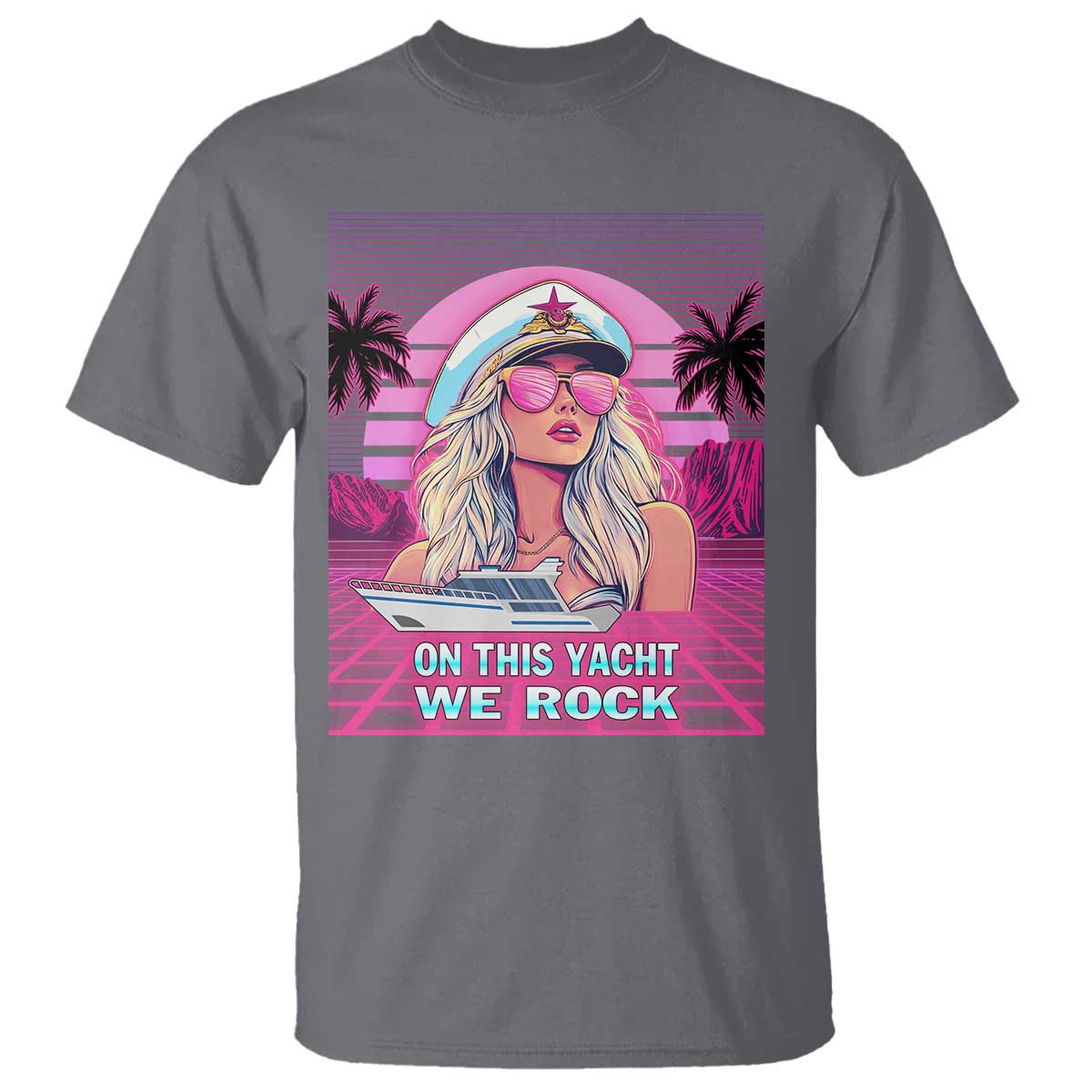 yacht-rock-party-t-shirt-on-this-yacht-we-rock-boating-lady-captain