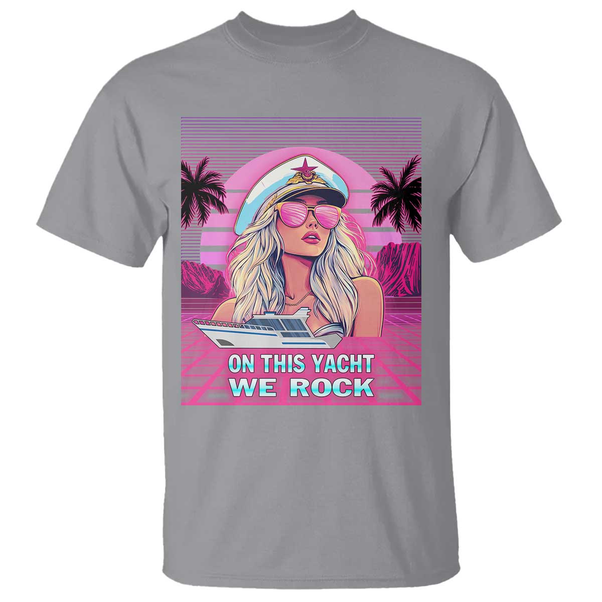 yacht-rock-party-t-shirt-on-this-yacht-we-rock-boating-lady-captain