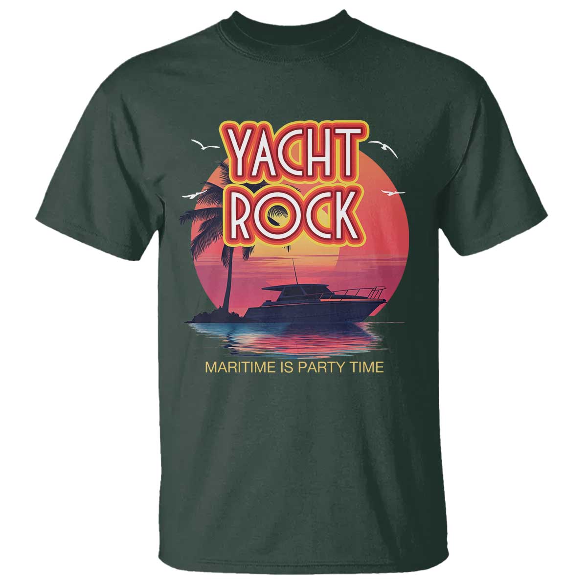 yacht-rock-party-t-shirt-boat-drinking-maritime-is-party-time
