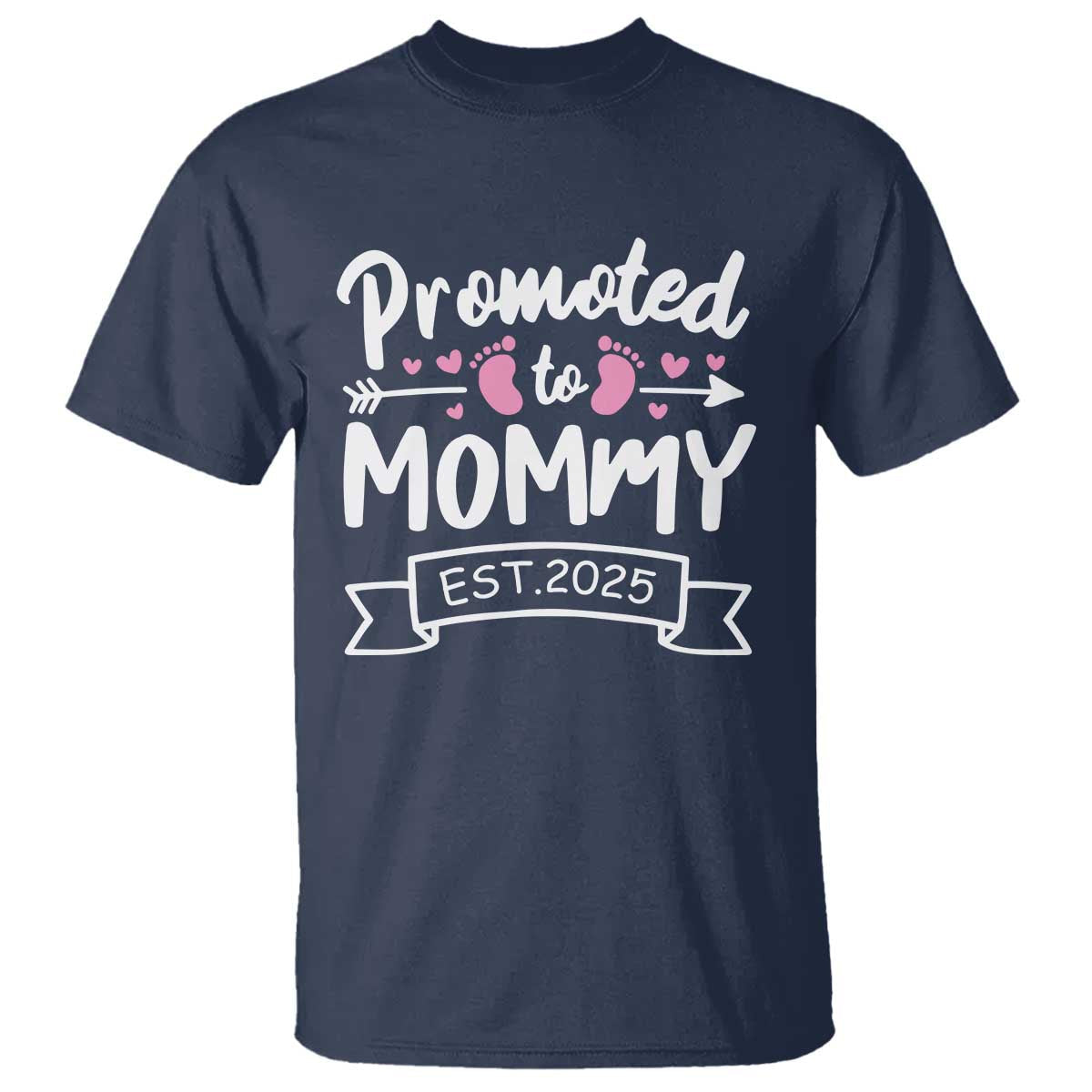 promoted-to-mommy-est-2025-t-shirt