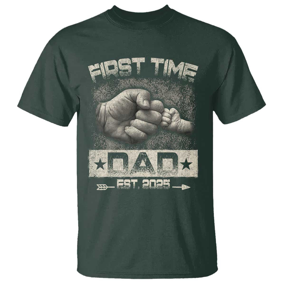 first-time-dad-est-2025-t-shirt