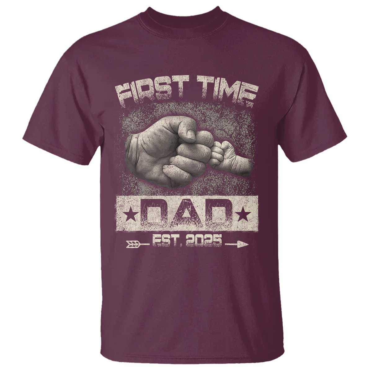first-time-dad-est-2025-t-shirt