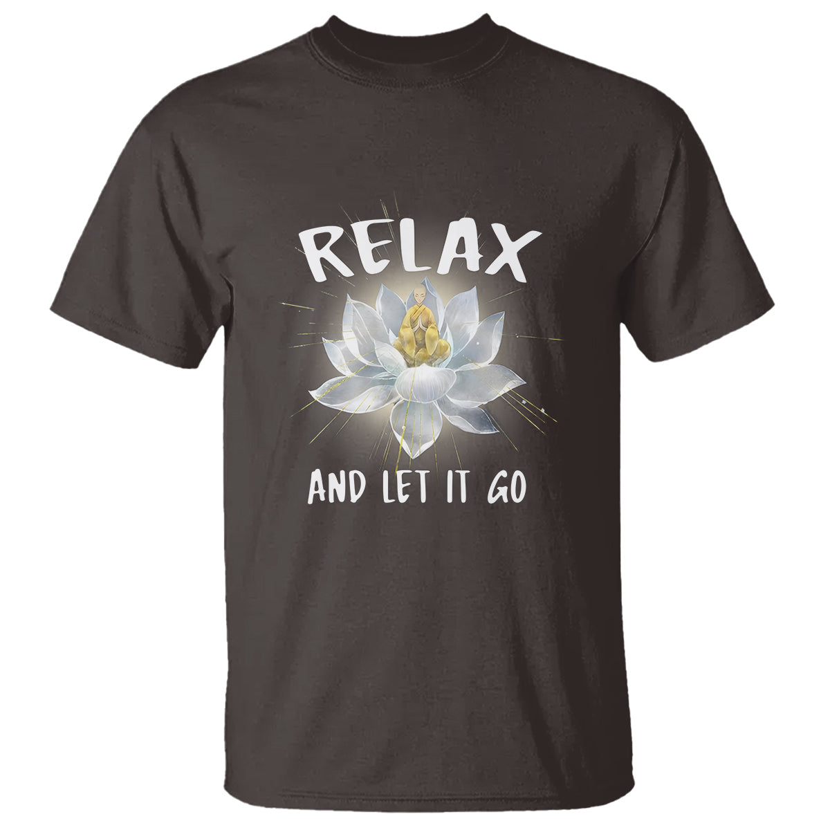 buddhism-t-shirt-relax-let-it-go-monk-zen-lotus