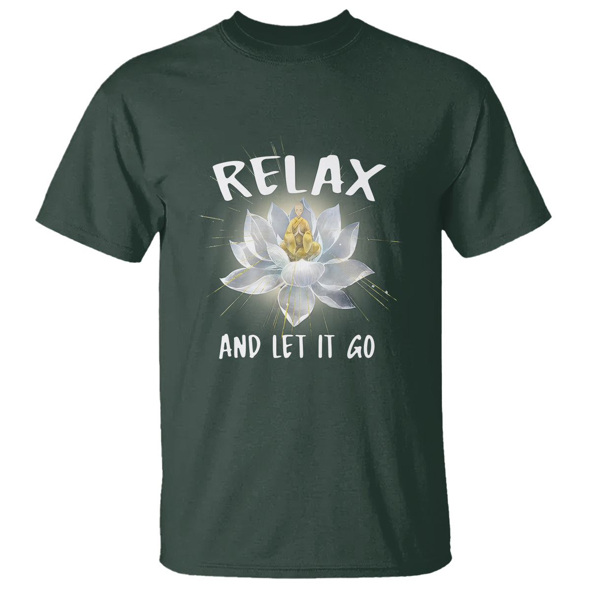 buddhism-t-shirt-relax-let-it-go-monk-zen-lotus
