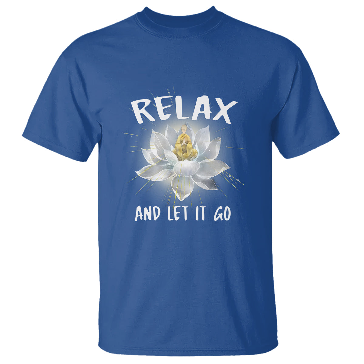 buddhism-t-shirt-relax-let-it-go-monk-zen-lotus