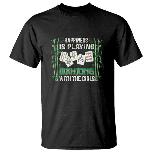 happiness-is-playing-mahjong-with-the-girls-t-shirt