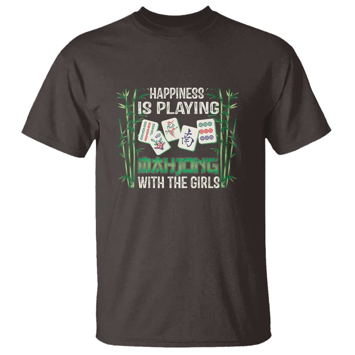 happiness-is-playing-mahjong-with-the-girls-t-shirt