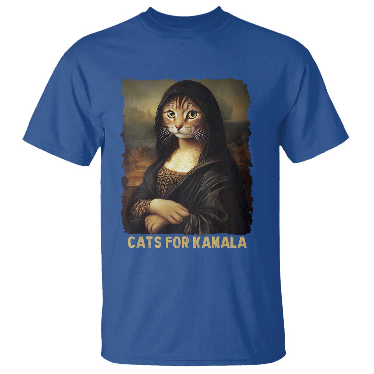 funny-harris-cat-t-shirt-cats-mona-lisa-vintage