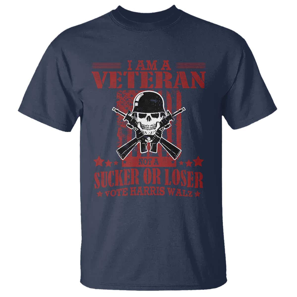 veteran-for-harris-walz-t-shirt-not-a-sucker-or-a-loser-american-eagle-flag