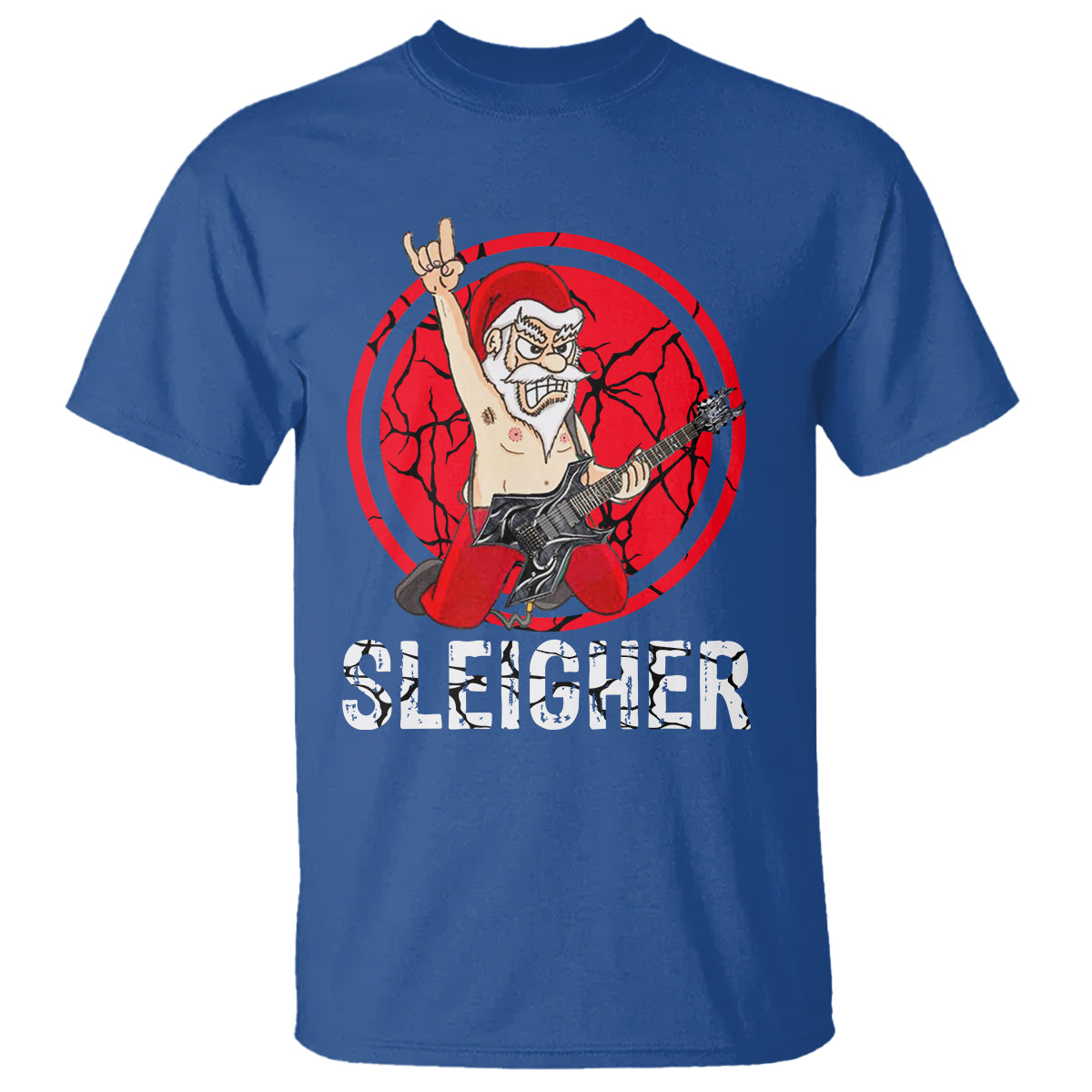 christmas-t-shirt-sleigher-santa-heavy-mental-music