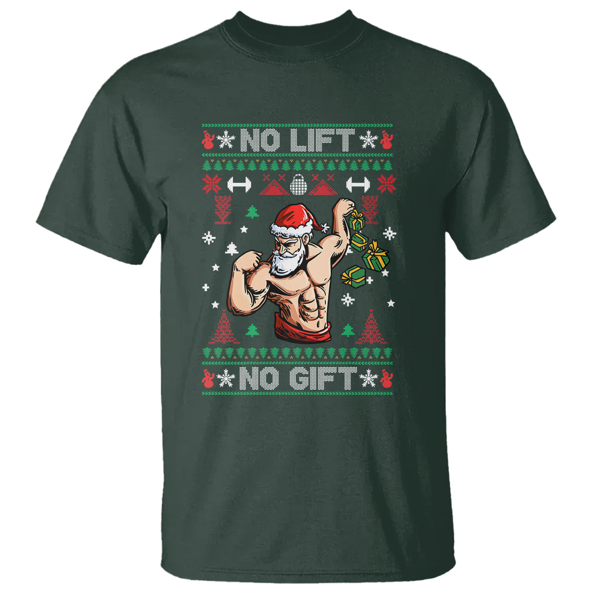 christmas-t-shirt-no-lift-no-gift-santa-gym-coach