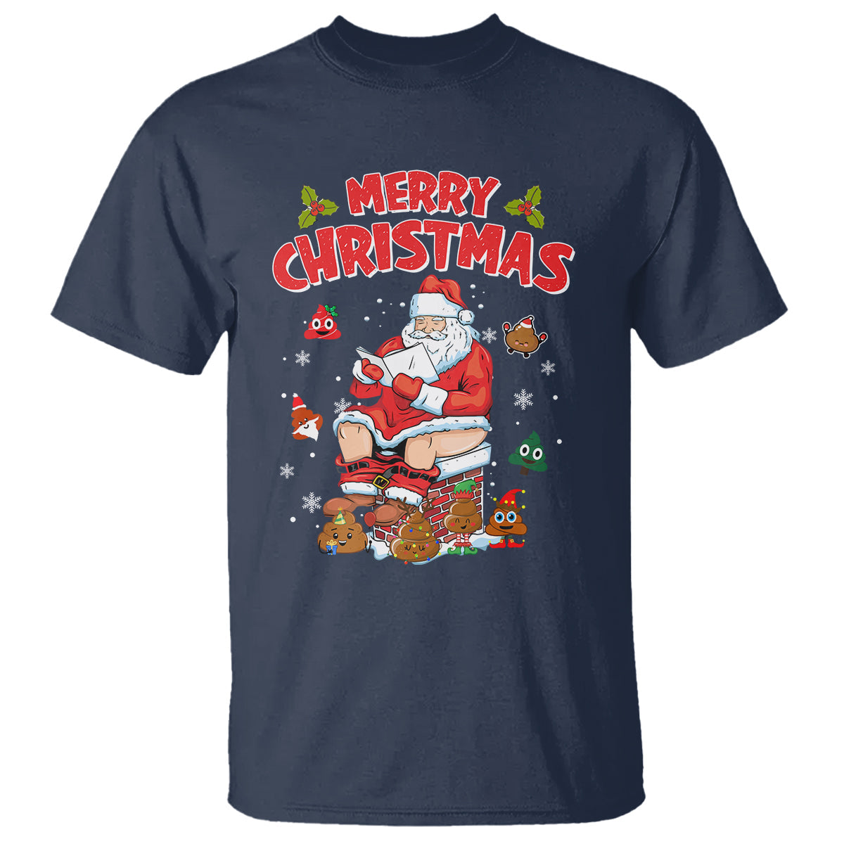 christmas-t-shirt-funny-santa-pooping-down-the-chimney
