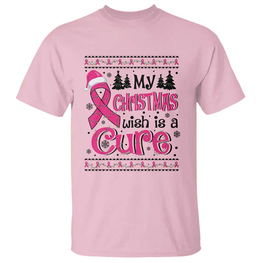 my-christmas-wish-is-a-cure-breast-cancer-t-shirt