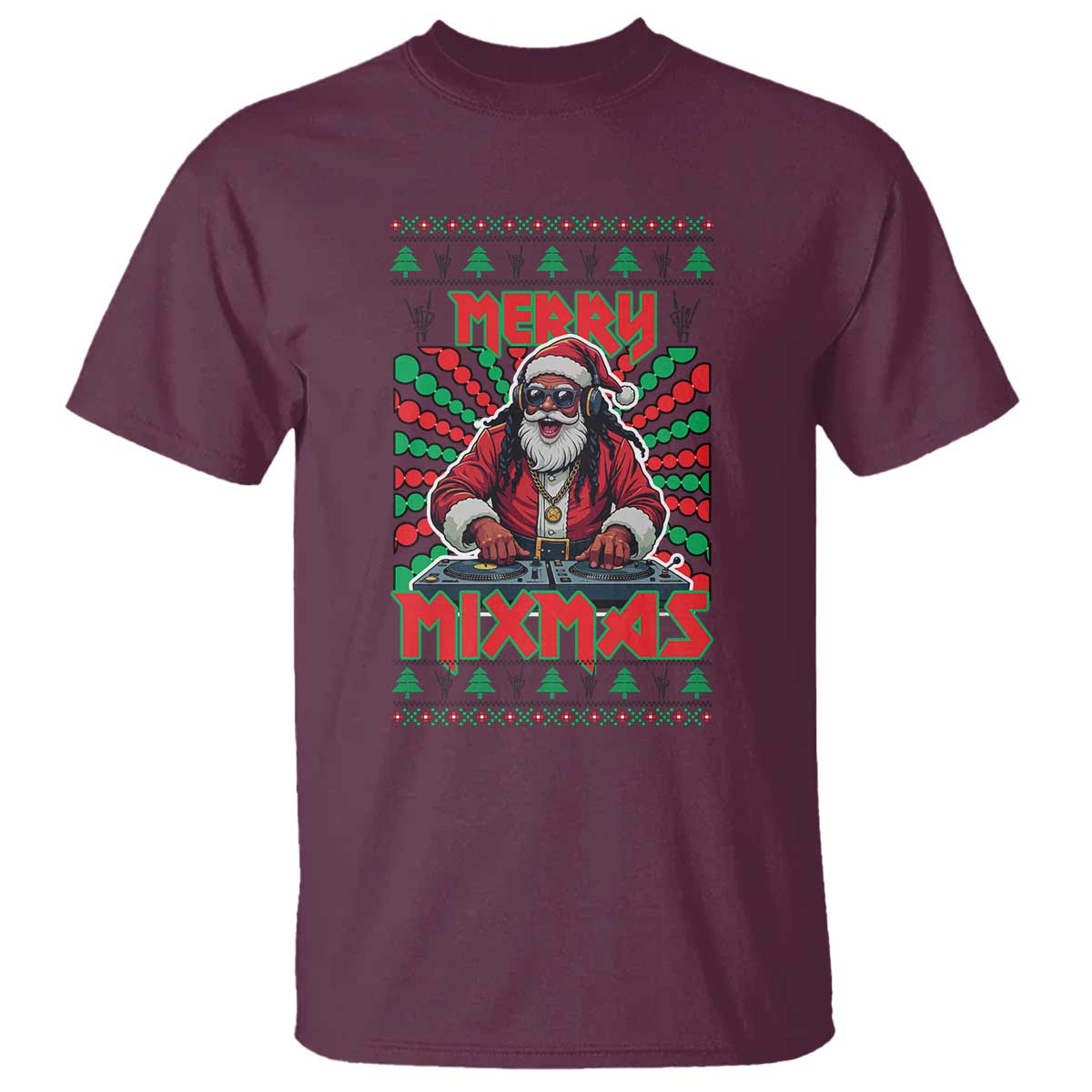 funny-xmas-party-t-shirt-merry-mixmas-santa-dj