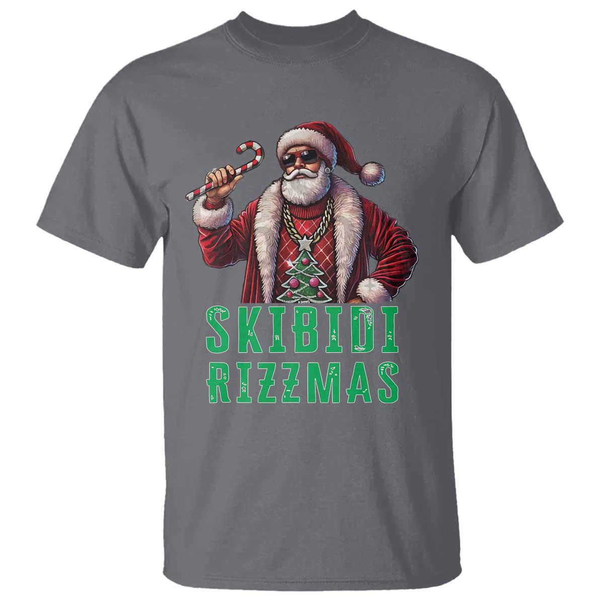 funny-xmas-t-shirt-skibidi-rizzmas-cool-santa-gangsta