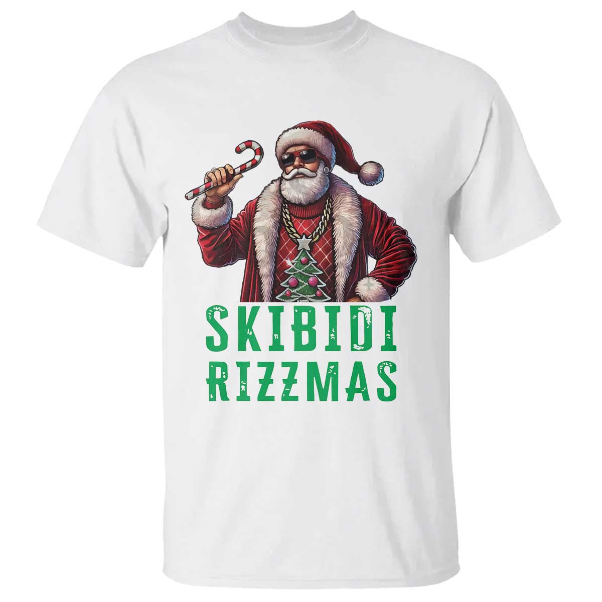 funny-xmas-t-shirt-skibidi-rizzmas-cool-santa-gangsta