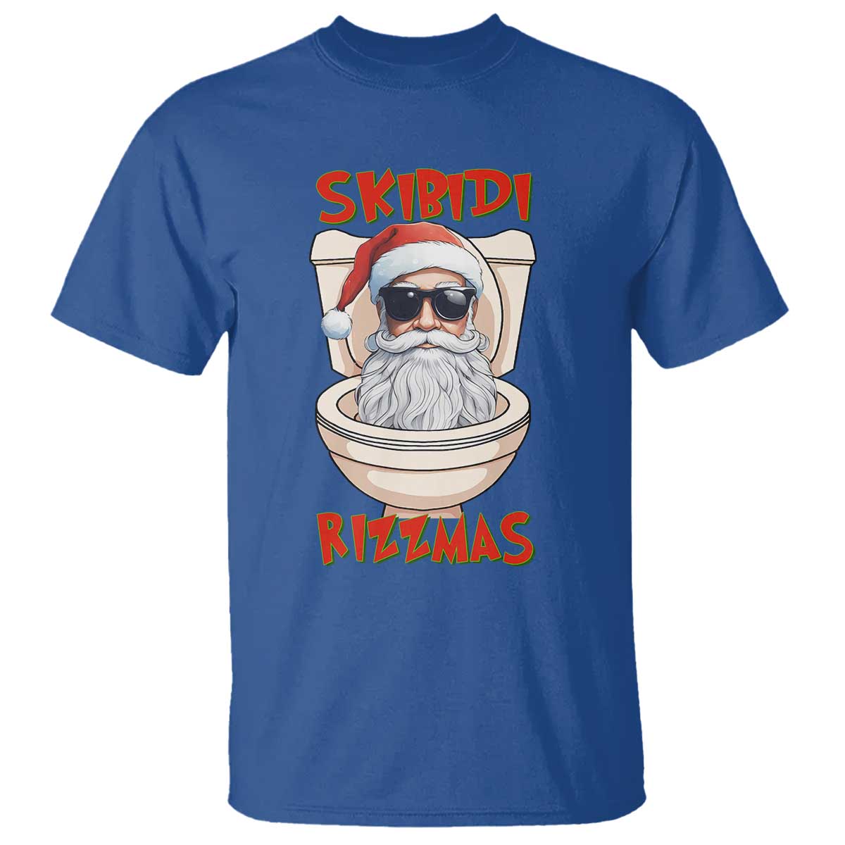funny-skibidi-rizzmas-santa-toilet-meme-t-shirt