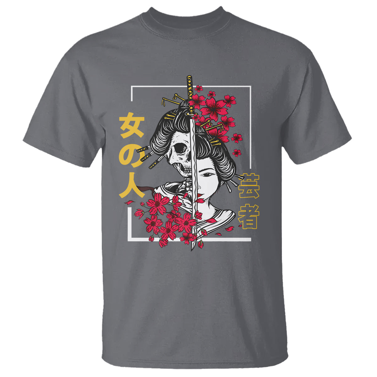 japanese-samurai-t-shirt-floral-warrior-geisha-woman-tokyo-anime