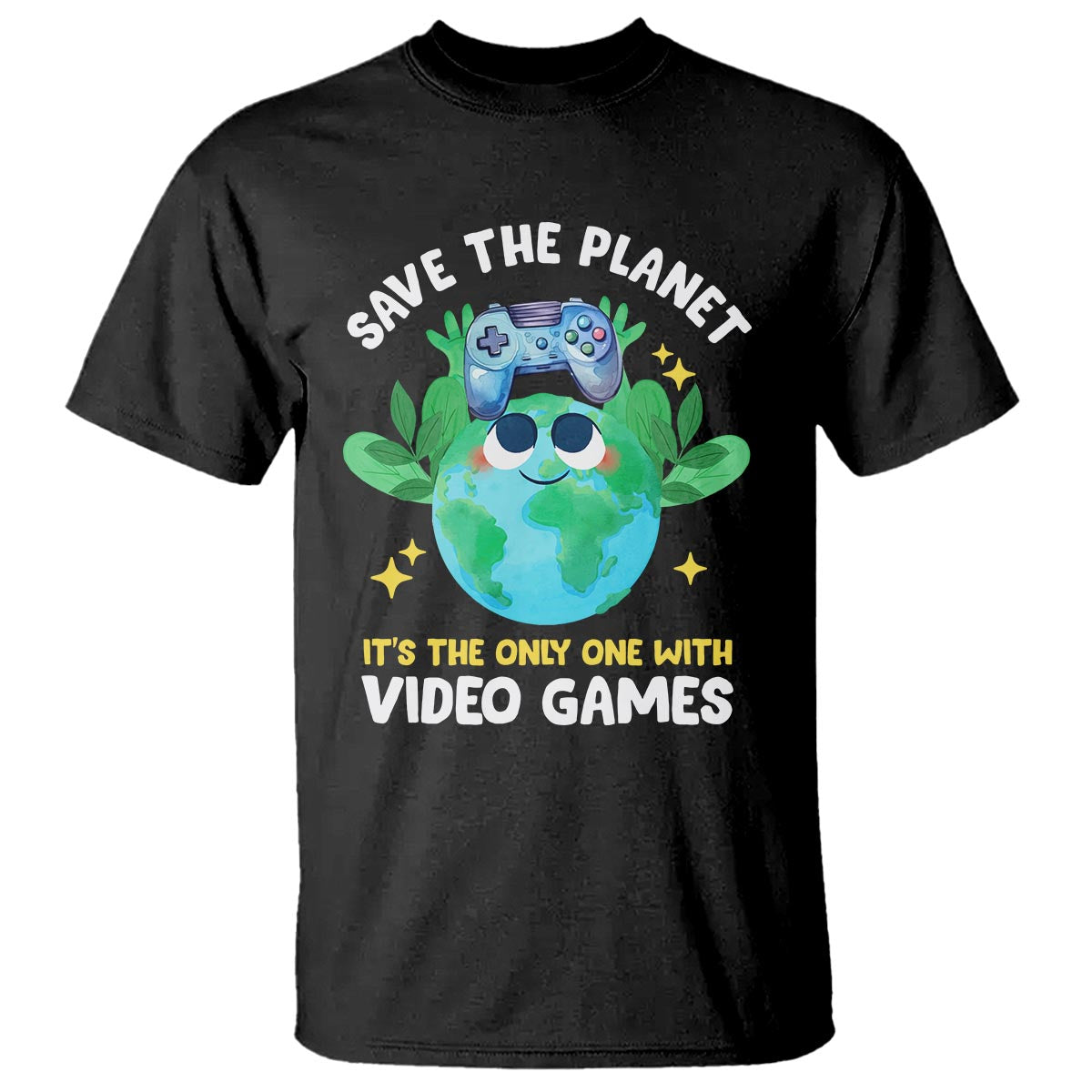 earth-day-t-shirt-save-the-planet-its-the-only-one-with-video-games-funny-gamer