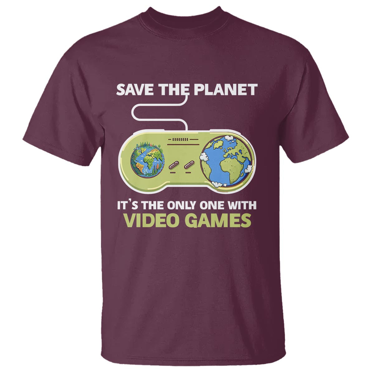 earth-day-t-shirt-save-the-planet-its-the-only-one-with-video-games-funny-gamer-1
