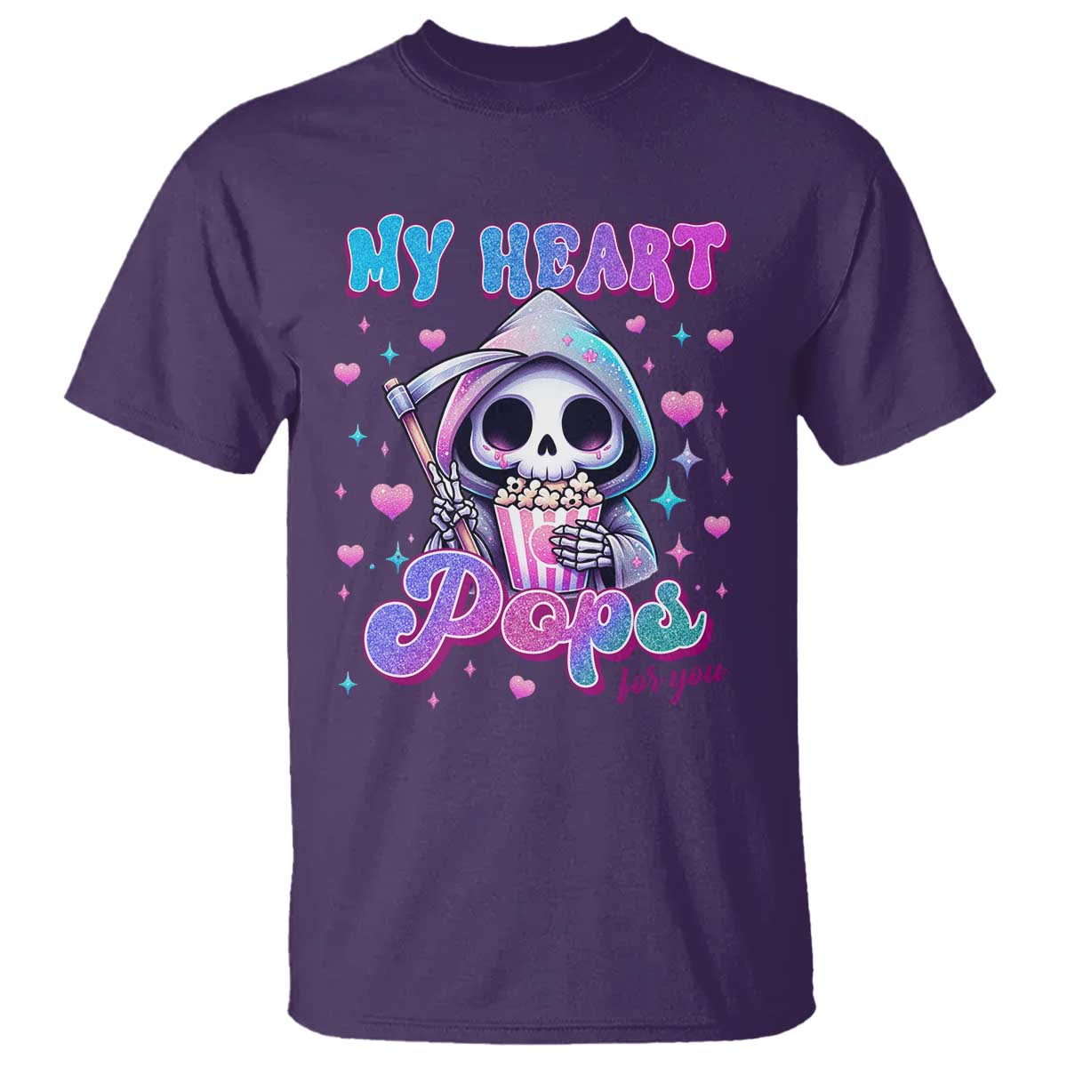 funny-valentines-day-t-shirt-my-heart-pops-for-you-cute-death-grim-popcorn