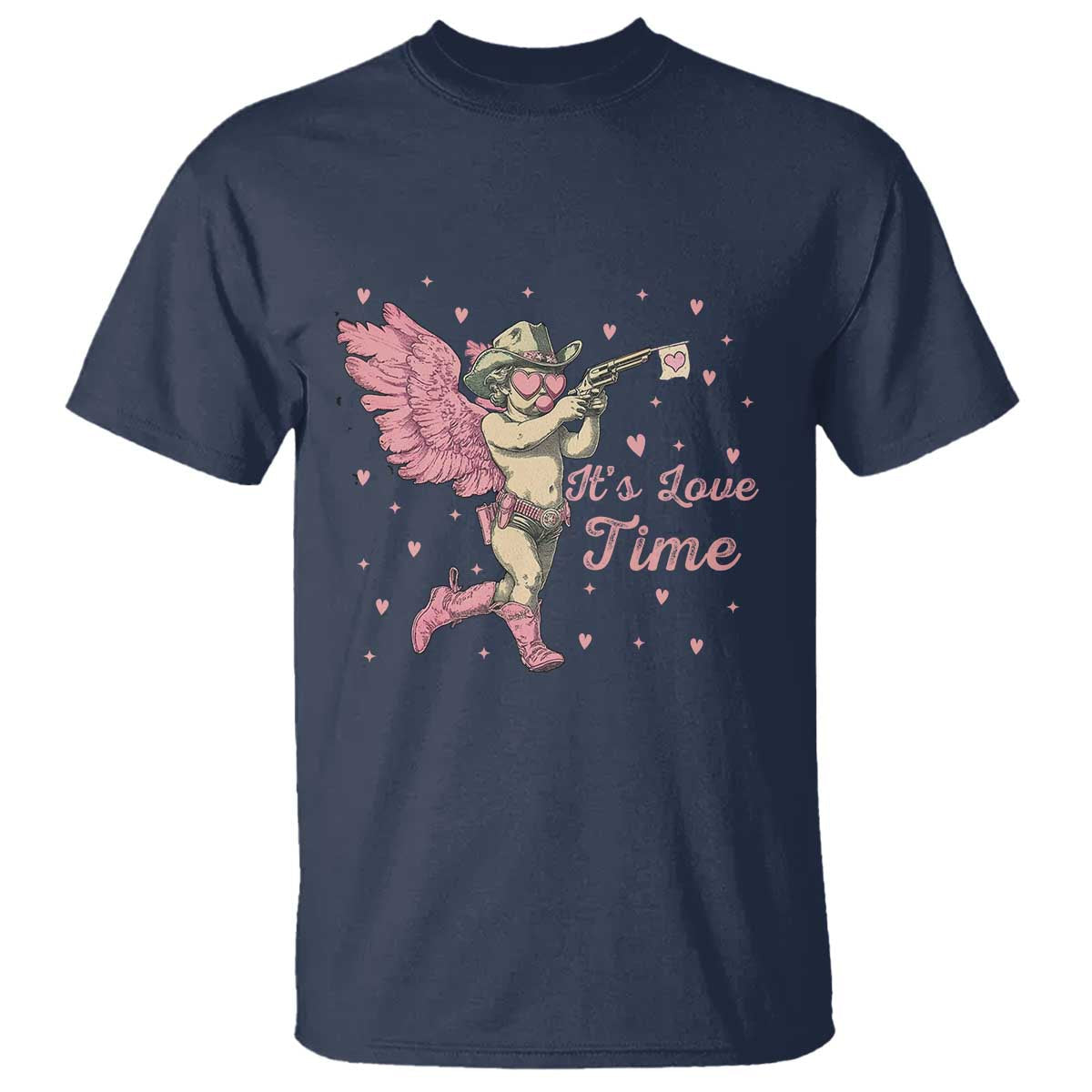 funny-valentines-day-t-shirt-its-love-time-cowboy-cupid