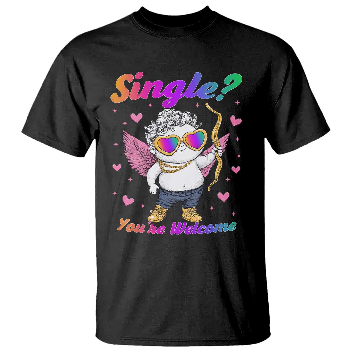 funny-single-youre-welcome-t-shirt-rainbow-lgbt-cupid