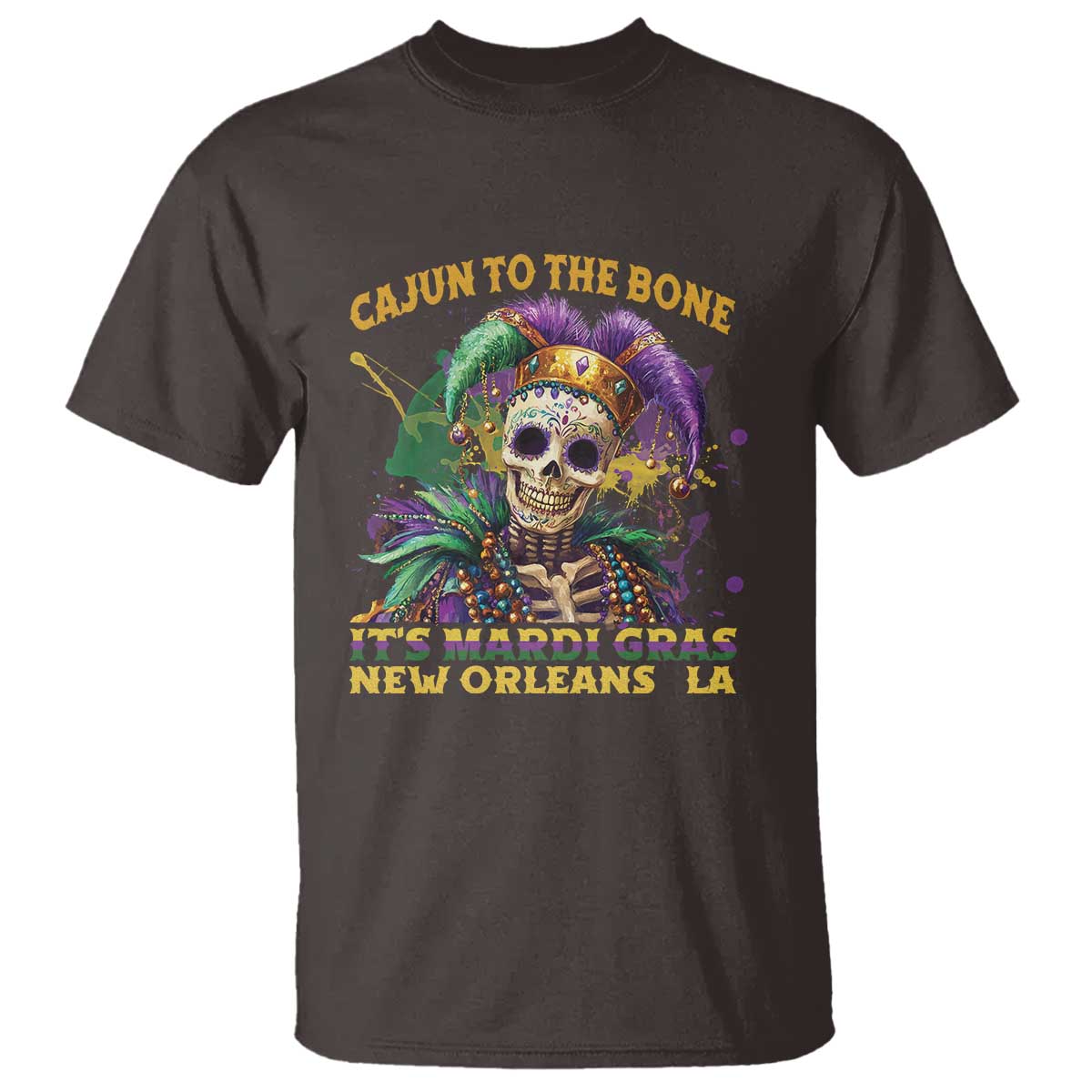 louisiana-mardi-gras-t-shirt-cajun-to-the-bone-skeleton-jester-costume