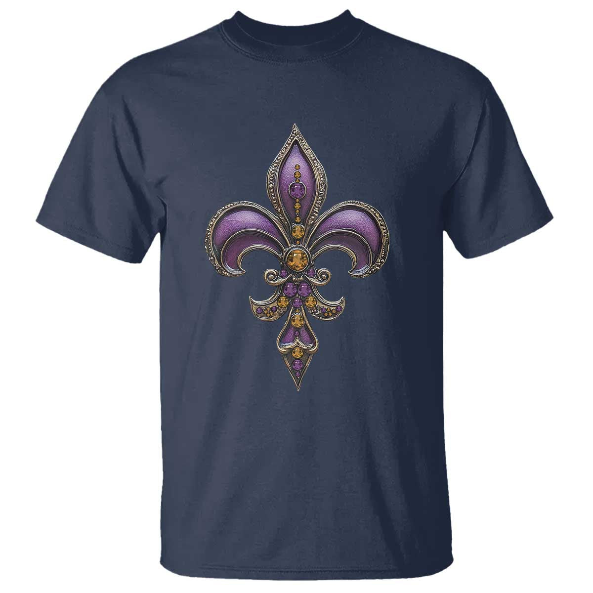 louisiana-aesthetic-fleur-de-lis-t-shirt