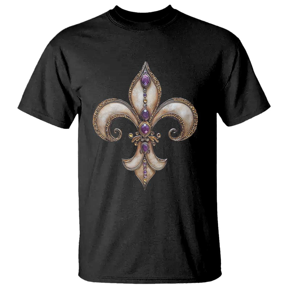 aesthetic-fleur-de-lis-t-shirt