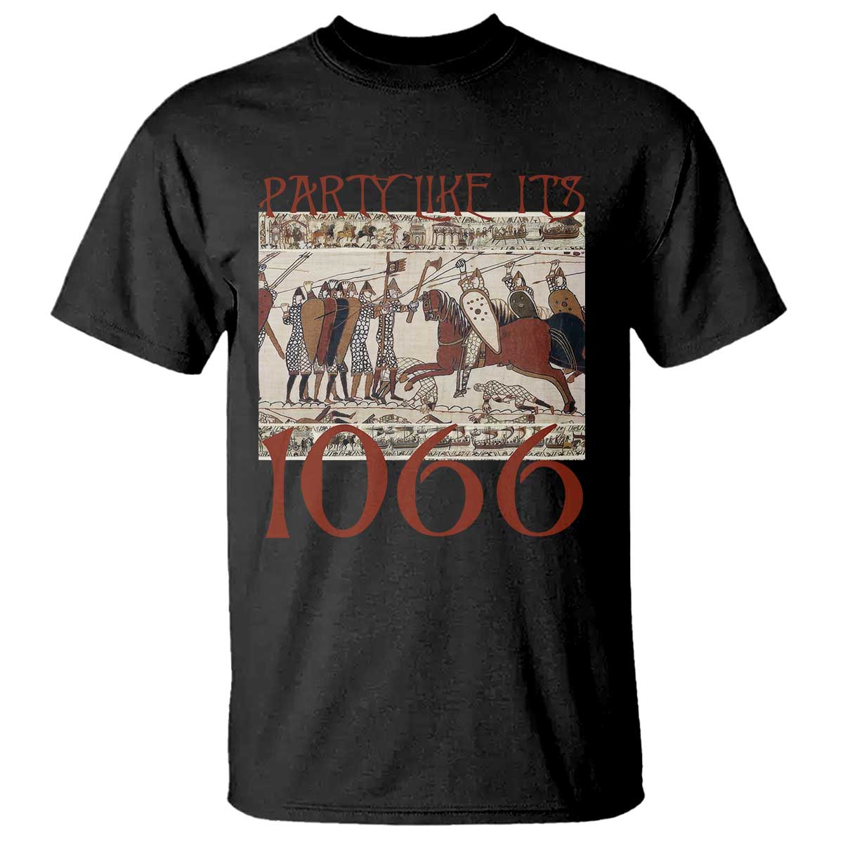 medieval-bayeux-tapestry-hastings-1066-t-shirt-funny-party-like-its-1066-history-lover