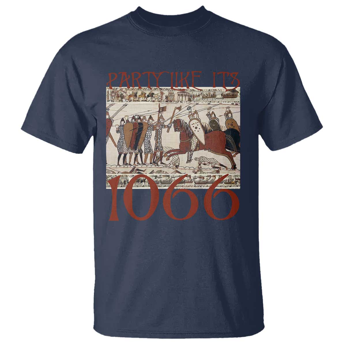 medieval-bayeux-tapestry-hastings-1066-t-shirt-funny-party-like-its-1066-history-lover