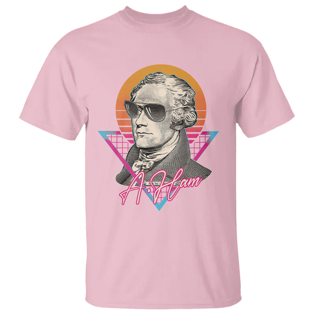 alexander-hamilton-cool-a-ham-vaporwave-t-shirt