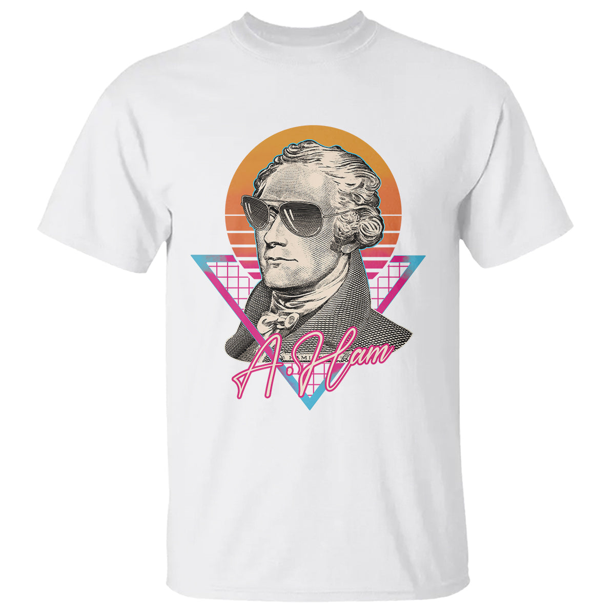 alexander-hamilton-cool-a-ham-vaporwave-t-shirt