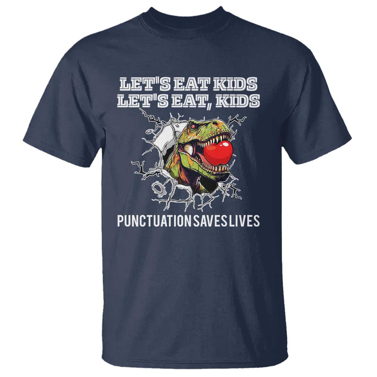 funny-teacher-t-shirt-lets-eat-kid-punctuation-saves-lives