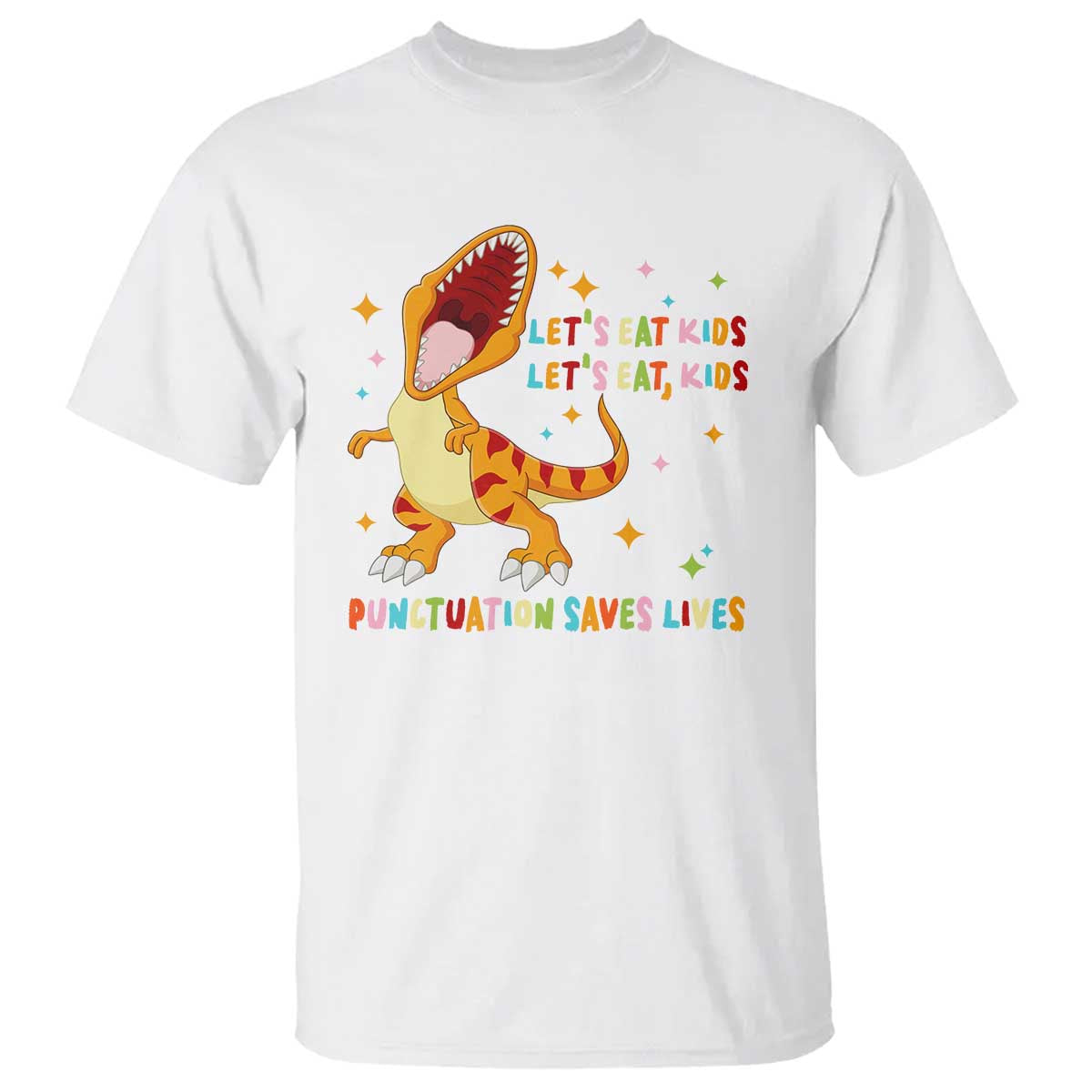funny-teacher-t-shirt-lets-eat-kid-punctuation-saves-lives-1