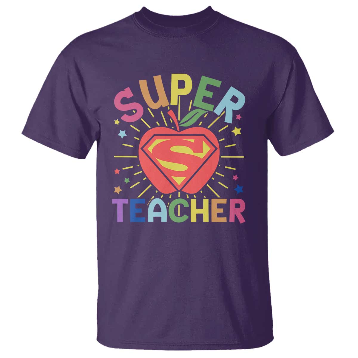 funny-super-teacher-superhero-apple-t-shirt