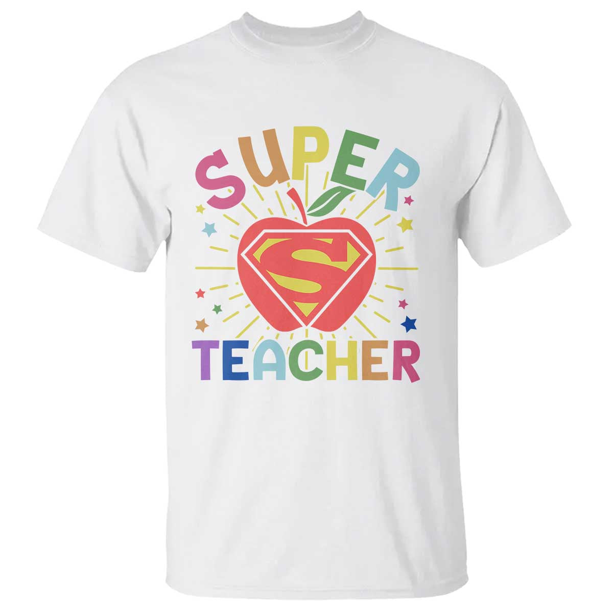 funny-super-teacher-superhero-apple-t-shirt