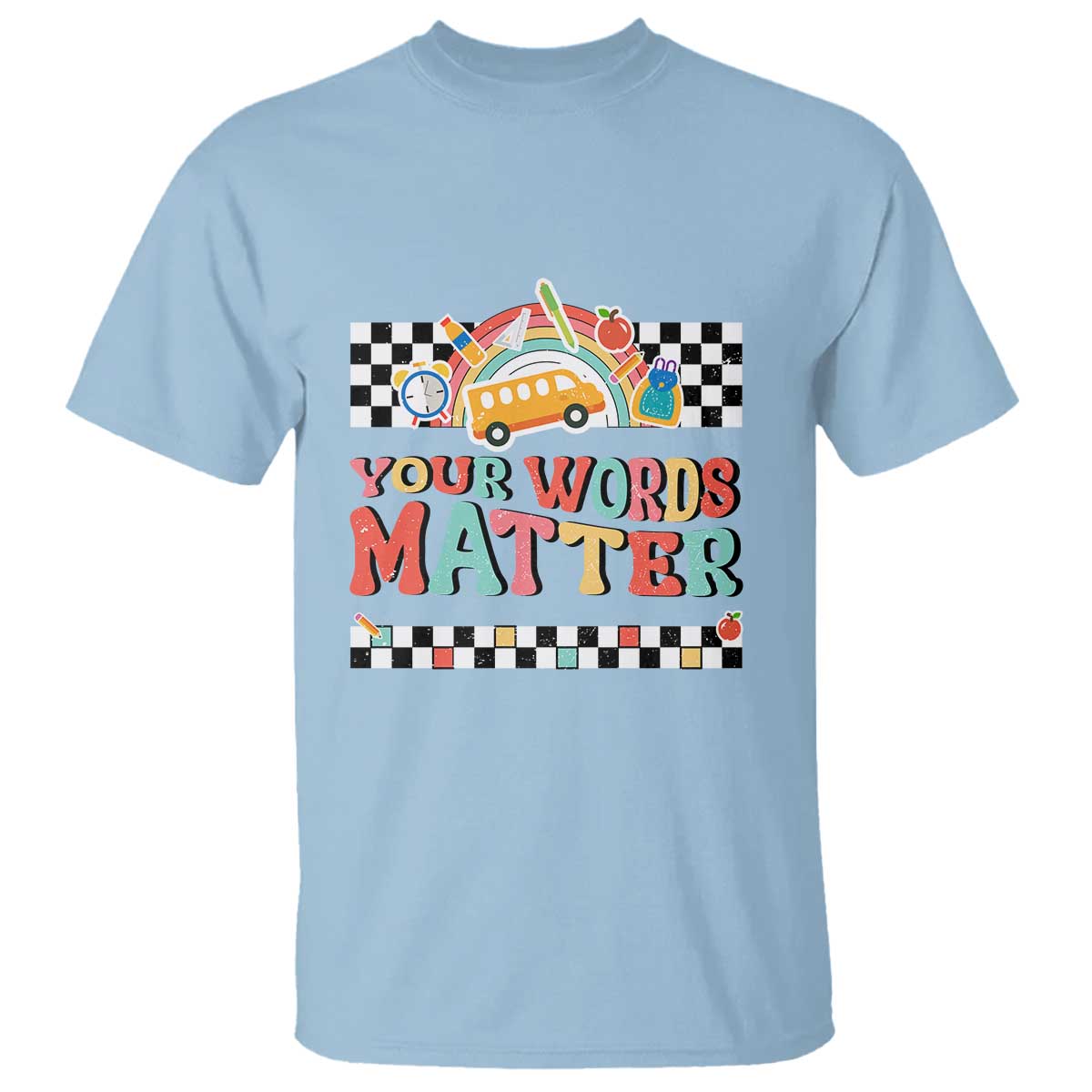 special-education-teacher-t-shirt-your-words-matter-retro-groovy-back-to-school