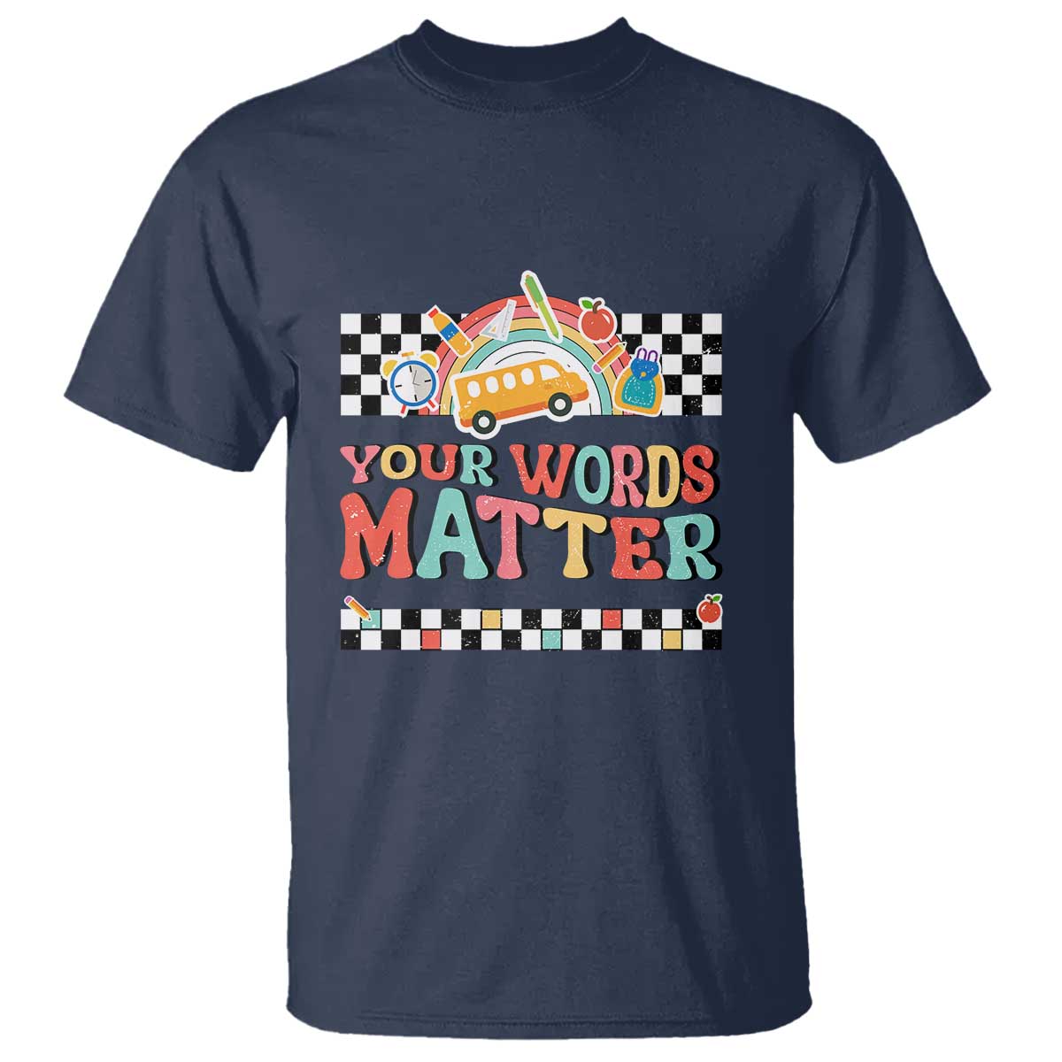 special-education-teacher-t-shirt-your-words-matter-retro-groovy-back-to-school