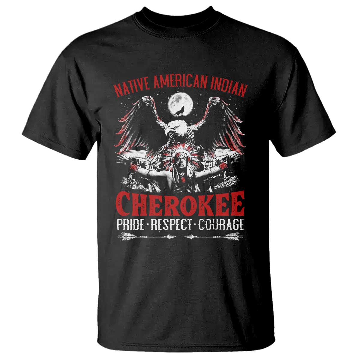 native-american-cherokee-t-shirt-pride-respect-courage-indigenous