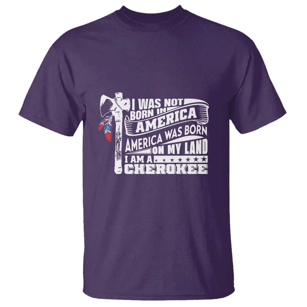 native-american-cherokee-t-shirt-america-was-born-on-my-land