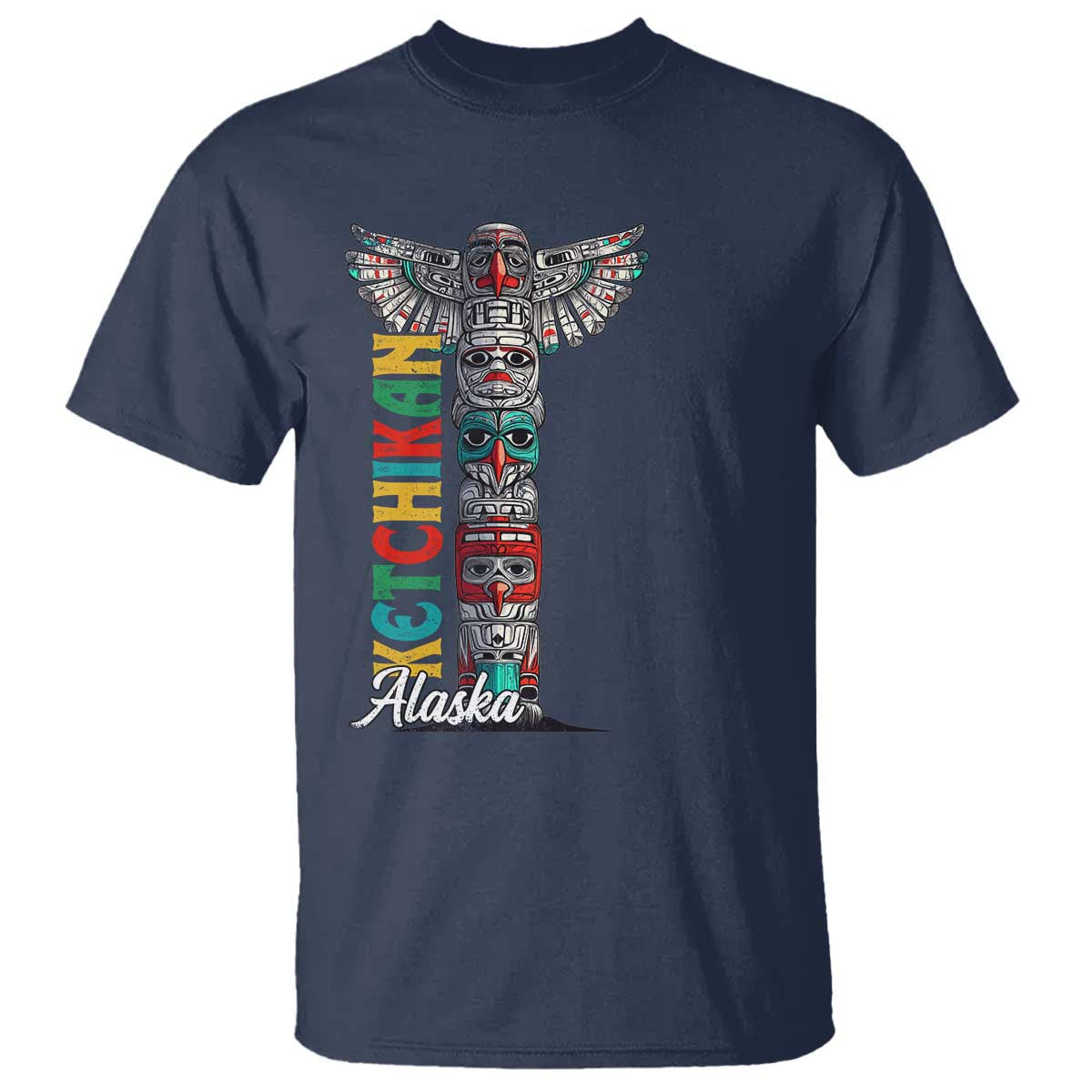 native-american-alaska-t-shirt-ketchikan-totem-pole