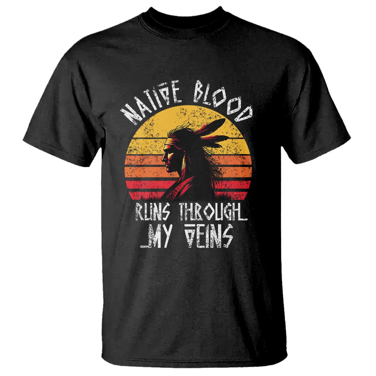 native-american-blood-runs-through-my-veins-t-shirt