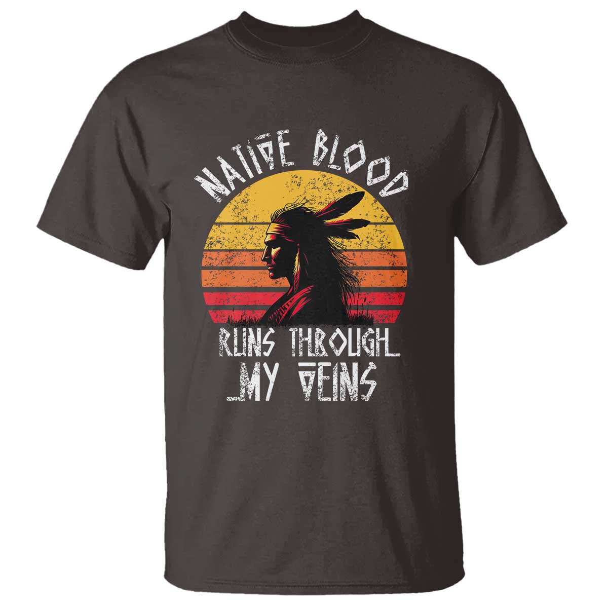 native-american-blood-runs-through-my-veins-t-shirt