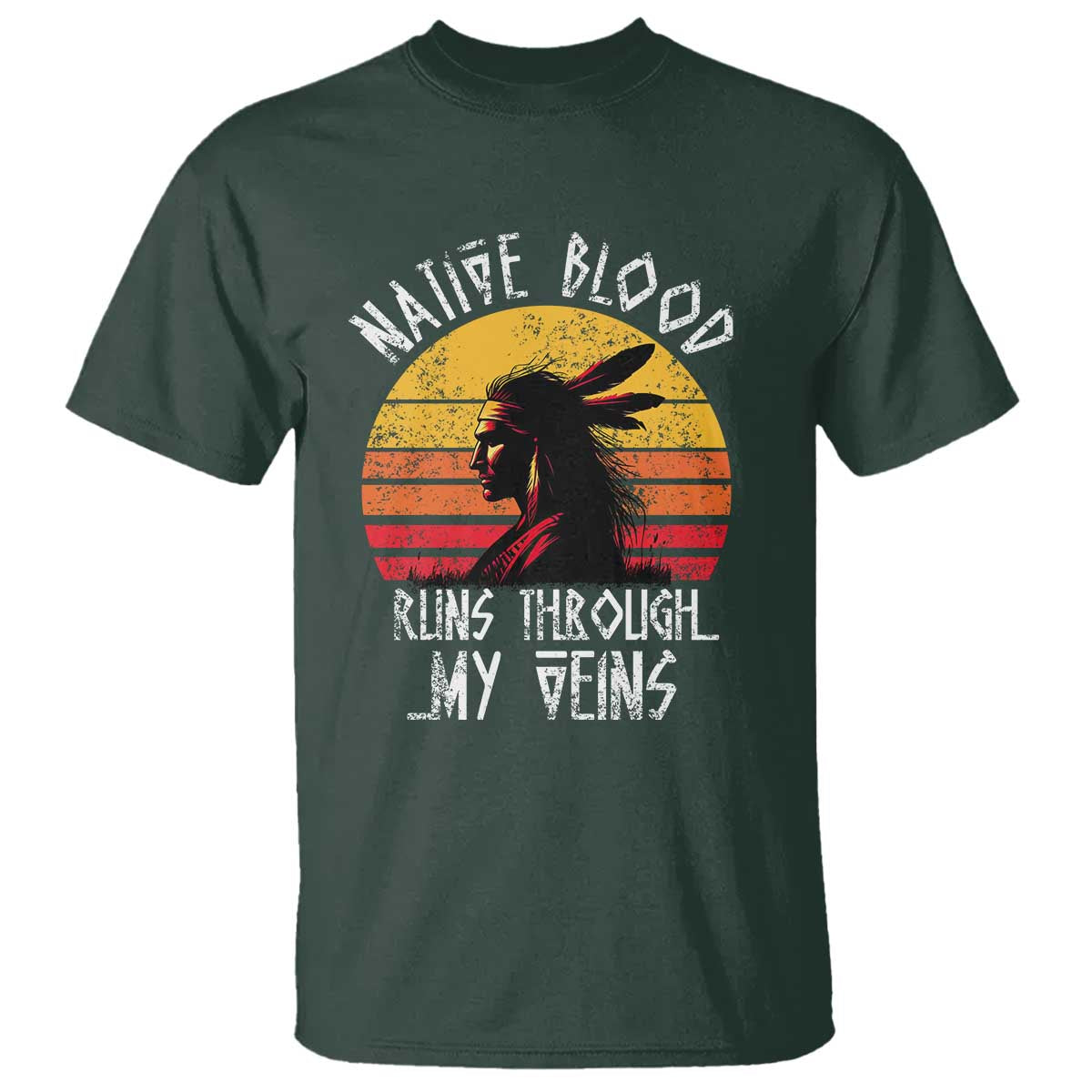 native-american-blood-runs-through-my-veins-t-shirt